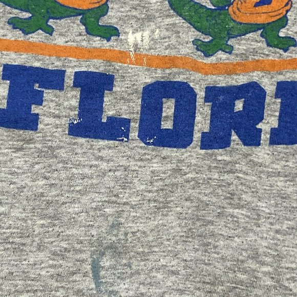 Vtg Florida Gators University T-Shirt Large Gray - Picture 7 of 8